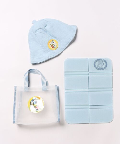 ACCOMMODE(アコモデ)の「ディズニー/サウナセット(ハンドバッグ・レディース・ブルー/ライトブルー/ピンク/パープル・FREE)」の2枚目の写真