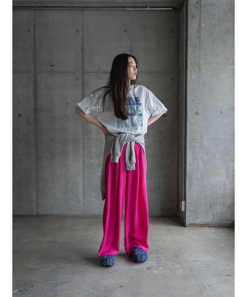 k3&co.(ケイスリーアンドコー)の「Gathered pants(その他パンツ・レディース・ピンク・ONE SIZE)」の4枚目の写真