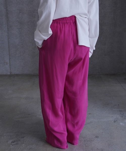 k3&co.(ケイスリーアンドコー)の「Gathered pants(その他パンツ・レディース・ピンク・ONE SIZE)」の7枚目の写真