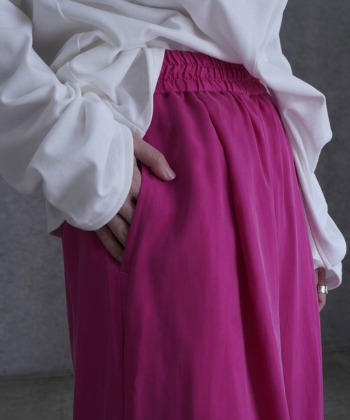 k3&co.(ケイスリーアンドコー)の「Gathered pants(その他パンツ・レディース・ピンク・ONE SIZE)」の9枚目の写真