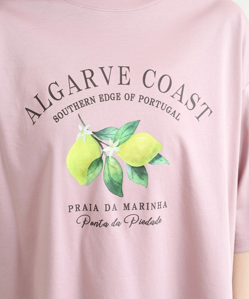 BRODIAEA(ブローディア)の「BRODIAEA レモンプリントロゴ半袖Tシャツ(Tシャツ/カットソー・レディース・ピンク/ネイビー/オフホワイト/ライトグリーン・40)」の15枚目の写真