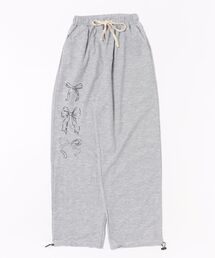 CERCA（チェルカ）の「[NARULA/ナルラ]リボン モチーフ ワイド パンツ(CZ)（スウェットパンツ・メンズ）」