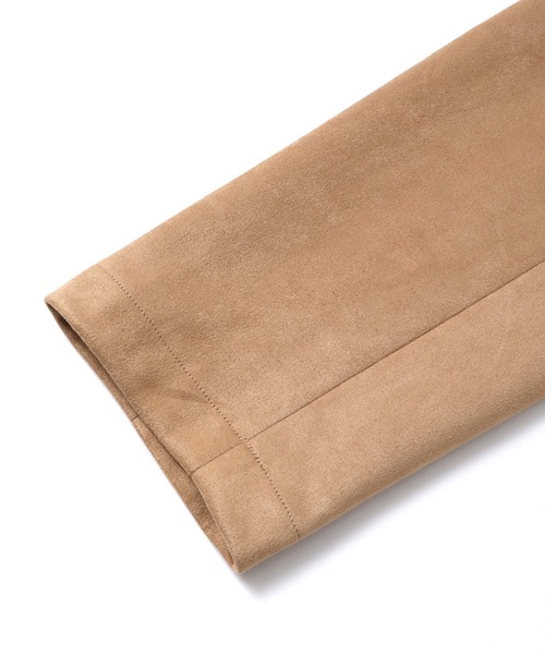 hunch(ハンチ)の「フェイクスウェード テーラードジャケット(テーラードジャケット・レディース・ブラウン/チャコールグレー/ベージュ・FREE)」の16枚目の写真