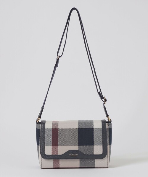 BLUE LABEL CRESTBRIDGE(ブルーレーベルクレストブリッジ)の「クレストブリッジチェックキャンバスかぶせショルダー(ショルダーバッグ・レディース・ベージュ系その他/レッド/ダークネイビー・FREE)」の20枚目の写真