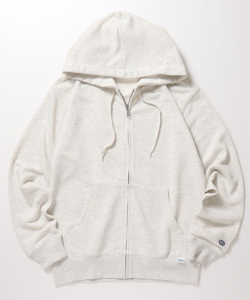 DISCUS ATHLETIC(ディスカス アスレチック)の「【DISCUS ATHLETIC/ディスカス アスレチック】裏毛フルZIPパーカー(パーカー・メンズ・杢グレー/ブラック/オートミール/ネイビー・X-LARGE/MEDIUM/LARGE)」の3枚目の写真