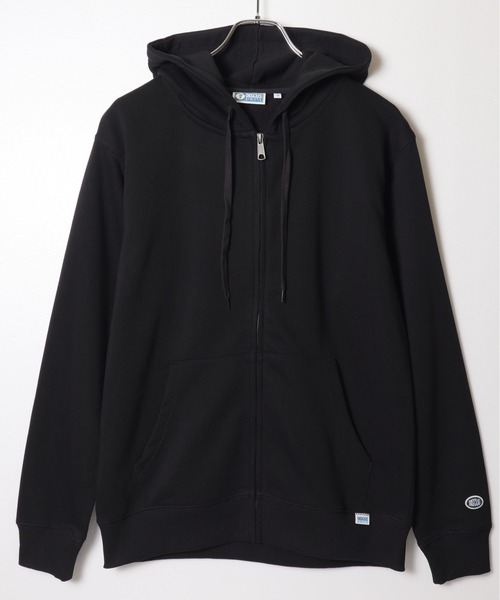 DISCUS ATHLETIC(ディスカス アスレチック)の「【DISCUS ATHLETIC/ディスカス アスレチック】裏毛フルZIPパーカー(パーカー・メンズ・杢グレー/ブラック/オートミール/ネイビー・X-LARGE/MEDIUM/LARGE)」の13枚目の写真