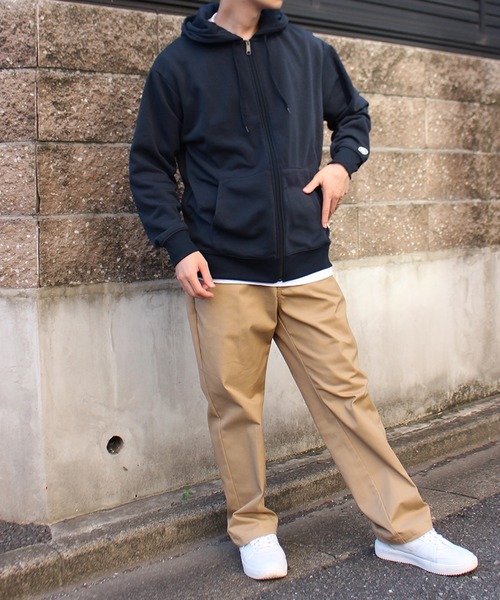 DISCUS ATHLETIC(ディスカス アスレチック)の「【DISCUS ATHLETIC/ディスカス アスレチック】裏毛フルZIPパーカー(パーカー・メンズ・杢グレー/ブラック/オートミール/ネイビー・X-LARGE/MEDIUM/LARGE)」の19枚目の写真