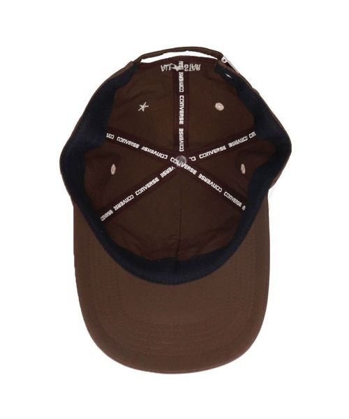 CONVERSE（コンバース）の「CONVERSE RECYCLE NYLON 6P CAP / コンバース（キャップ・レディース・ブラック/レッド/ブラウン・FREE）」の12枚目の写真