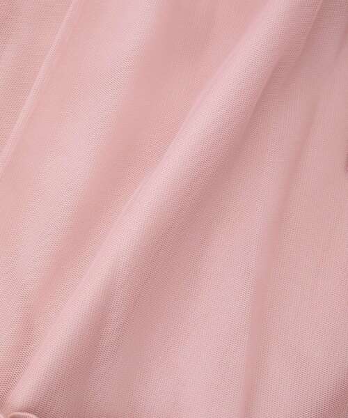 earth music&ecology（アースミュージックアンドエコロジー）の「リボンチュールティアードスカート（スカート・レディース・アイボリー/ブラック/ピンク・FREE）」の7枚目の写真