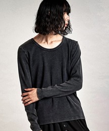 NO ID. | 【NO ID.】Fraise U-Neck T-Shirt / フライス Uネック Tシャツ(Tシャツ/カットソー)