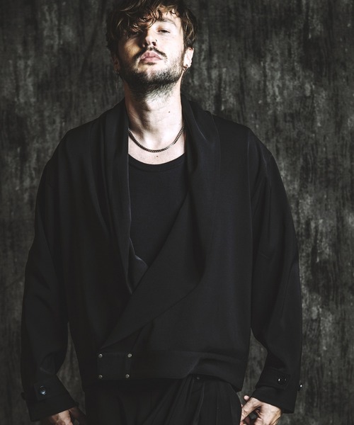 NO ID.（ノーアイディ）の「【NO ID.】Fraise U-Neck T-Shirt / フライス Uネック Tシャツ（Tシャツ/カットソー・メンズ・ホワイト/グレー/ブラック・2/1）」の14枚目の写真