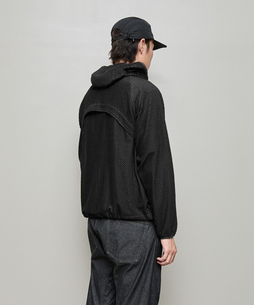 BAL（バル）の「OCTAR?  DETACHABLE SLEEVE PULL OVER HOODIE（パーカー・メンズ・ブラウン/ブラック/アイボリー・3/2/1）」の6枚目の写真