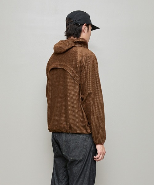 BAL（バル）の「OCTAR?  DETACHABLE SLEEVE PULL OVER HOODIE（パーカー・メンズ・ブラウン/ブラック/アイボリー・3/2/1）」の8枚目の写真