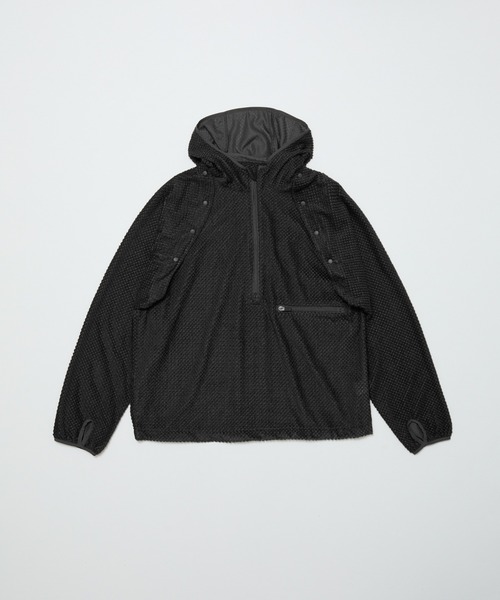 BAL（バル）の「OCTAR?  DETACHABLE SLEEVE PULL OVER HOODIE（パーカー・メンズ・ブラウン/ブラック/アイボリー・3/2/1）」の14枚目の写真