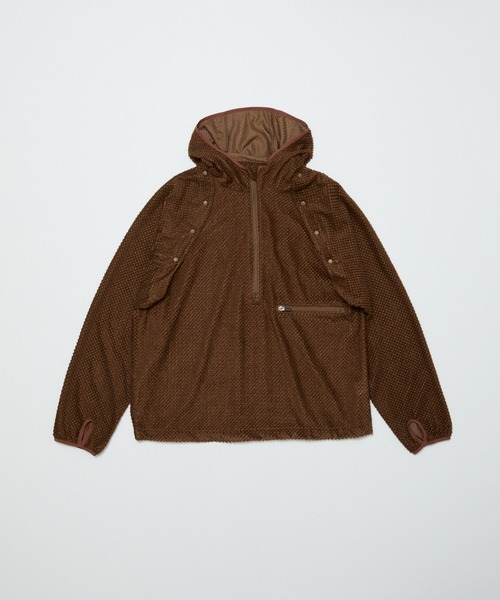 BAL（バル）の「OCTAR?  DETACHABLE SLEEVE PULL OVER HOODIE（パーカー・メンズ・ブラウン/ブラック/アイボリー・3/2/1）」の18枚目の写真