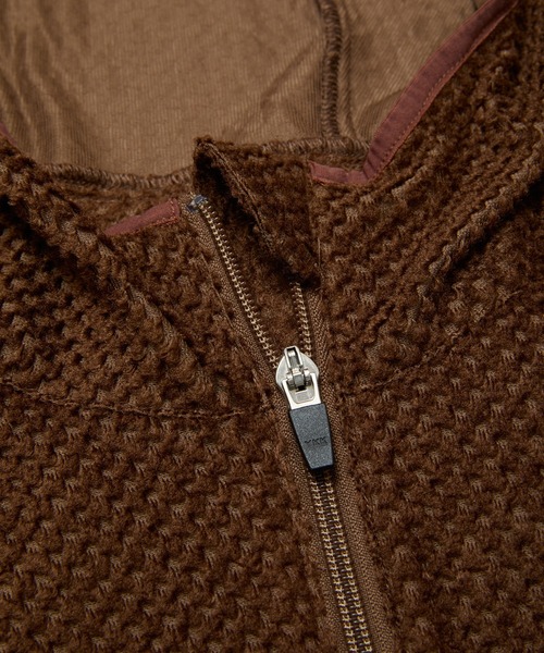 BAL（バル）の「OCTAR?  DETACHABLE SLEEVE PULL OVER HOODIE（パーカー・メンズ・ブラウン/ブラック/アイボリー・3/2/1）」の22枚目の写真