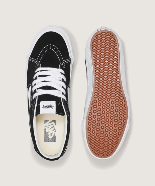 VANS（バンズ）の「VANS PREMIUM スケートミッド / Sk8-Mid Reissue 83 LX BLACK/WH VN000CQQBA21（スニーカー・メンズ・ブラック・4.5/5/5.5/6/6.5/7/7.5/8/8.5/9.5/10/10.5/11/12/9/11.5/4）」の3枚目の写真