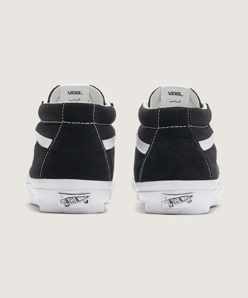 VANS（バンズ）の「VANS PREMIUM スケートミッド / Sk8-Mid Reissue 83 LX BLACK/WH VN000CQQBA21（スニーカー・メンズ・ブラック・4.5/5/5.5/6/6.5/7/7.5/8/8.5/9.5/10/10.5/11/12/9/11.5/4）」の4枚目の写真