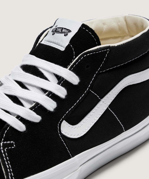 VANS（バンズ）の「VANS PREMIUM スケートミッド / Sk8-Mid Reissue 83 LX BLACK/WH VN000CQQBA21（スニーカー・メンズ・ブラック・4.5/5/5.5/6/6.5/7/7.5/8/8.5/9.5/10/10.5/11/12/9/11.5/4）」の5枚目の写真