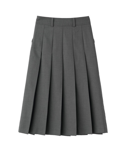 GENERAL IDEA(ジェネラルアイデア)の「GENERAL IDEA/ジェネラルアイディア bold pleats long skirt ロングスカート(スカート・レディース・ブラック/ネイビー/ベージュ/チャコール・S/M/L)」の20枚目の写真