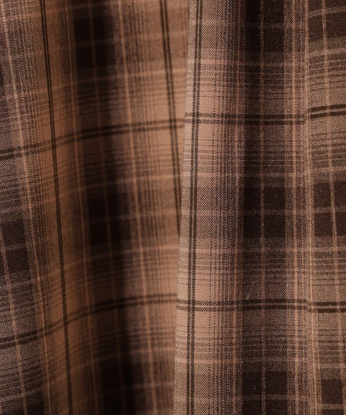 N.（N. Natural Beauty Basic）（エヌエヌナチュラルビューティーベーシック）の「【PS/低身長サイズ】ニットベストセットチェックワンピース（ワンピース・レディース・ベージュ系その他/ネイビー系・MEDIUM/PS）」の4枚目の写真