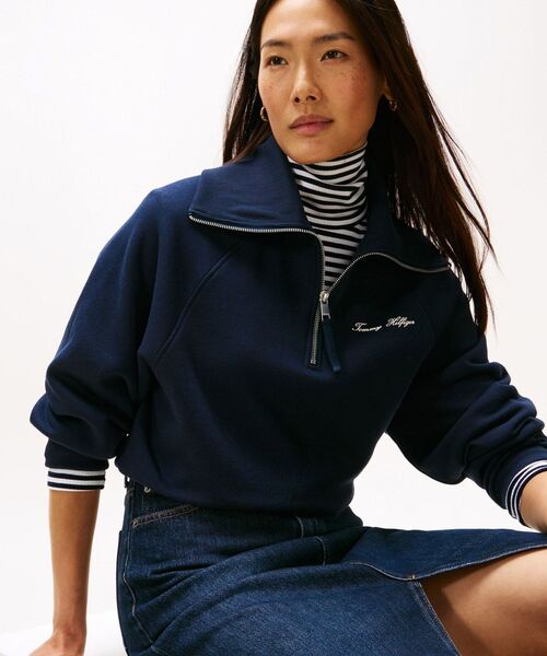スウェット TOMMY HILFIGER トミーフィルヒガーフリーススウェット