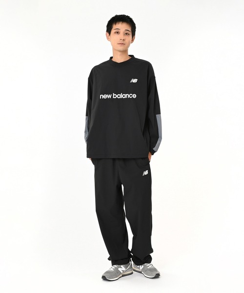 NEW BALANCE(ニューバランス)の「ピステジャケット(Tシャツ/カットソー・メンズ・ブラック/グレー・SMALL/MEDIUM/LARGE/X-LARGE/XX-LARGE)」の5枚目の写真