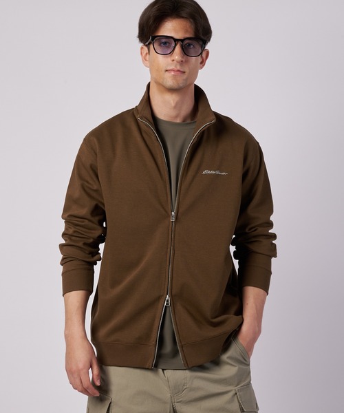 Eddie Bauer(エディーバウアー)の「ダブルフェイスカノコ ジップアップ カーディガン(カーディガン/ボレロ・メンズ・ブラック/グレー/グレイッシュベージュ/ブラウン・S/M/L/XL/XXL)」の3枚目の写真