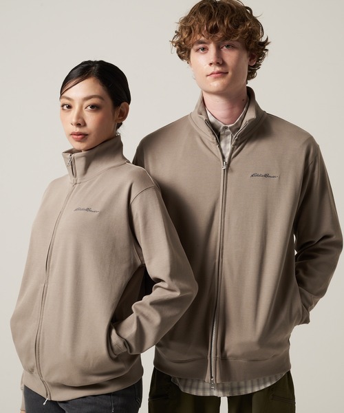 Eddie Bauer(エディーバウアー)の「ダブルフェイスカノコ ジップアップ カーディガン(カーディガン/ボレロ・メンズ・ブラック/グレー/グレイッシュベージュ/ブラウン・S/M/L/XL/XXL)」の4枚目の写真