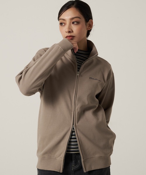 Eddie Bauer(エディーバウアー)の「ダブルフェイスカノコ ジップアップ カーディガン(カーディガン/ボレロ・メンズ・ブラック/グレー/グレイッシュベージュ/ブラウン・S/M/L/XL/XXL)」の12枚目の写真