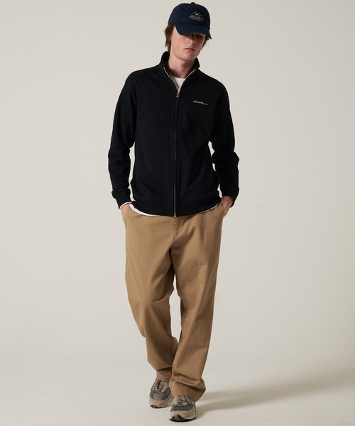 Eddie Bauer(エディーバウアー)の「ダブルフェイスカノコ ジップアップ カーディガン(カーディガン/ボレロ・メンズ・ブラック/グレー/グレイッシュベージュ/ブラウン・S/M/L/XL/XXL)」の5枚目の写真