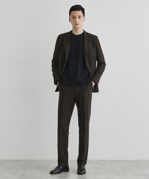 TAKEO KIKUCHI（タケオキクチ）の「【Sサイズ～】ラッセルメッシュ パンツ（スラックス・メンズ・ブルー系その他/ダークブラウン/チャコールグレー・01/02/03/04）」の17枚目の写真