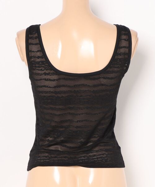 Sloggi（スロギー）の「スロギー フリー オールラウンド レース タンクトップ sloggi FREE AR Lace Tank Top JX（その他アンダーウェア/インナー・レディース・ホワイト/ブラック・FREE）」の9枚目の写真