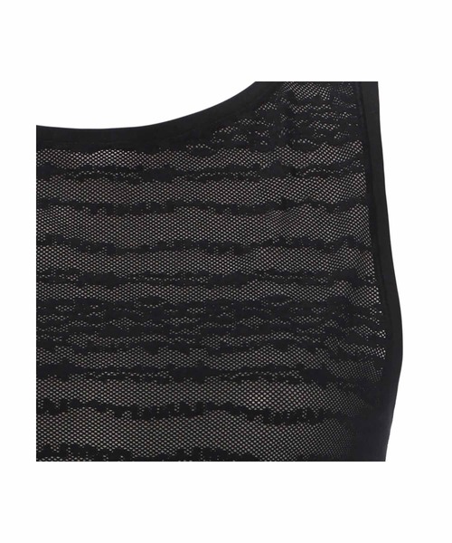 Sloggi（スロギー）の「スロギー フリー オールラウンド レース タンクトップ sloggi FREE AR Lace Tank Top JX（その他アンダーウェア/インナー・レディース・ホワイト/ブラック・FREE）」の4枚目の写真