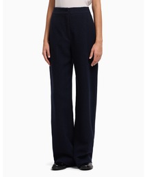EMPORIO ARMANI | 【エンポリオ アルマーニ】Icon ワイドレッグパンツ ジャカード シェブロンモチーフ(その他パンツ)