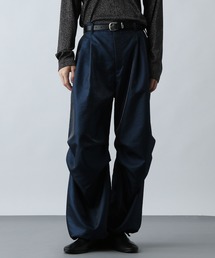 HARE | 【SET UP対応】シャイニーワイドレッグパンツ(HARE)(その他パンツ)