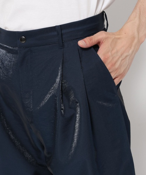 HARE（ハレ）の「【SET UP対応】シャイニーワイドレッグパンツ(HARE)（その他パンツ・メンズ・ブラック/ブルー・FREE）」の20枚目の写真