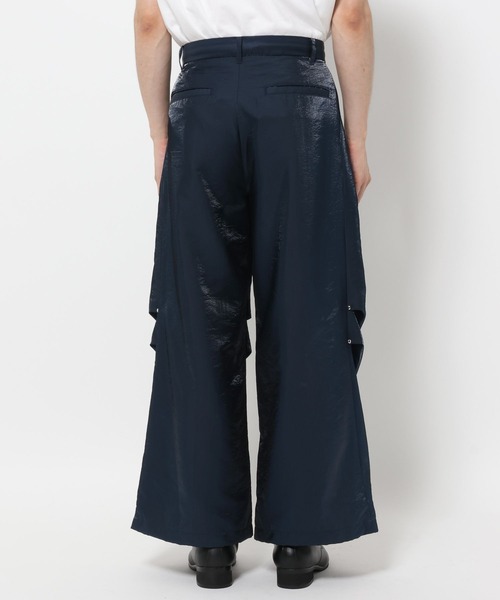 HARE（ハレ）の「【SET UP対応】シャイニーワイドレッグパンツ(HARE)（その他パンツ・メンズ・ブラック/ブルー・FREE）」の17枚目の写真