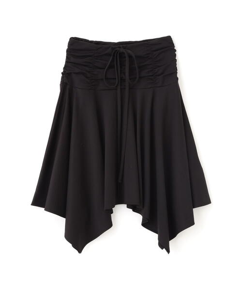 FREE'S MART（フリーズマート）の「◆２ＷＡＹイレヘムミディスカート（スカート・レディース・グレー/ホワイト系その他/ブラック・FREE）」の4枚目の写真