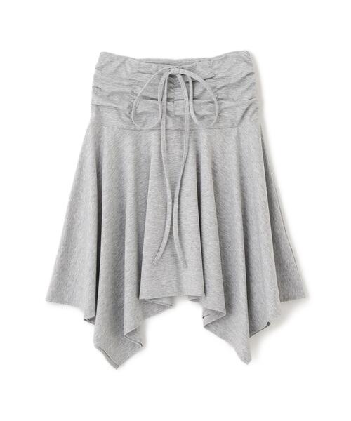 FREE'S MART（フリーズマート）の「◆２ＷＡＹイレヘムミディスカート（スカート・レディース・グレー/ホワイト系その他/ブラック・FREE）」の15枚目の写真