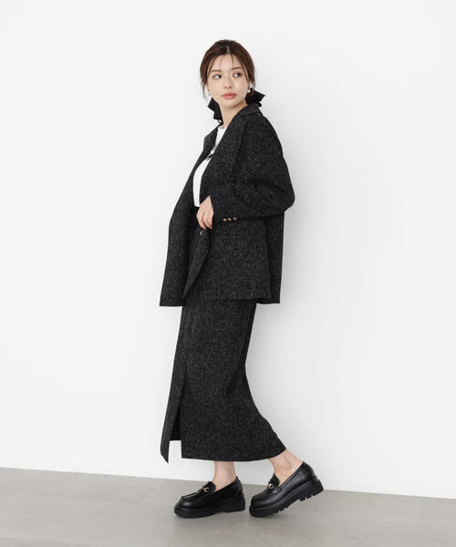 PROPORTION BODY DRESSING（プロポーションボディドレッシング）の「アシメ釦ナロースカート / 1215220806（スカート・レディース・ブラック系その他/ベージュ/ブラウン・P/S/SMALL/MEDIUM）」の12枚目の写真