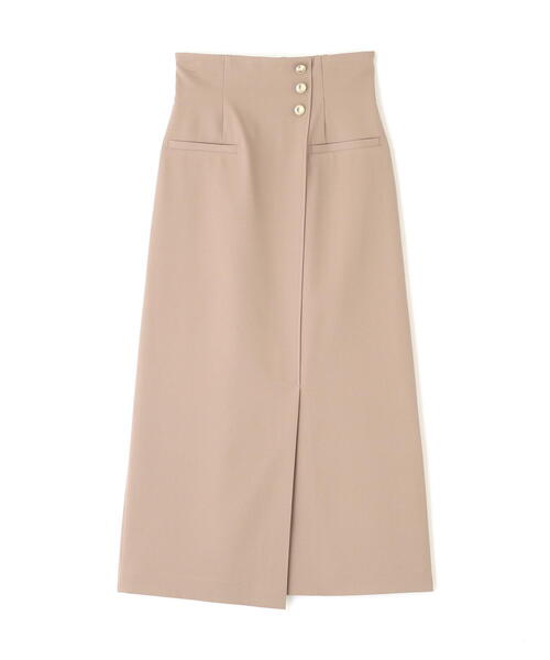 PROPORTION BODY DRESSING（プロポーションボディドレッシング）の「アシメ釦ナロースカート / 1215220806（スカート・レディース・ブラック系その他/ベージュ/ブラウン・P/S/SMALL/MEDIUM）」の16枚目の写真