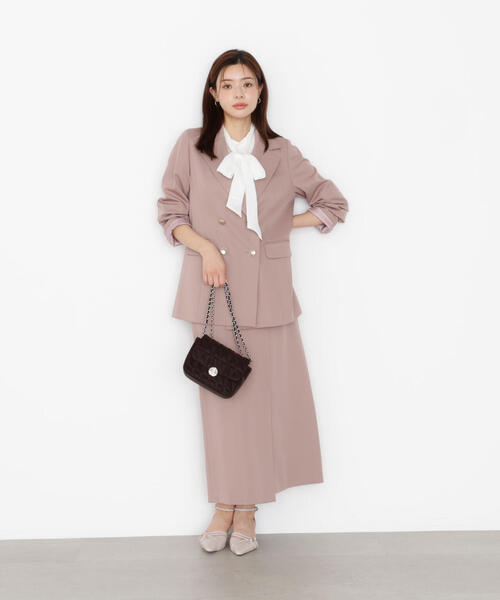 PROPORTION BODY DRESSING（プロポーションボディドレッシング）の「アシメ釦ナロースカート / 1215220806（スカート・レディース・ブラック系その他/ベージュ/ブラウン・P/S/SMALL/MEDIUM）」の20枚目の写真