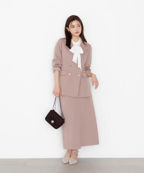 PROPORTION BODY DRESSING（プロポーションボディドレッシング）の「アシメ釦ナロースカート / 1215220806（スカート・レディース・ブラック系その他/ベージュ/ブラウン・P/S/SMALL/MEDIUM）」の22枚目の写真