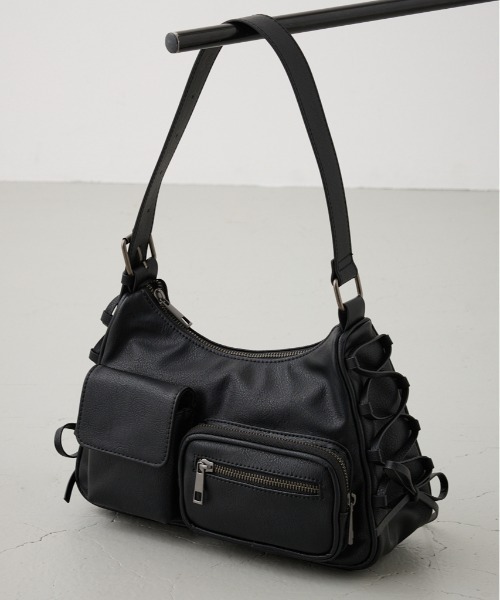 アナログポケット　ブラック Alpine Swiss Messenger Bag Colombian Leather 15.6” Laptop