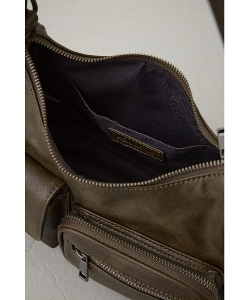 AZUL by moussy（アズールバイマウジー）の「サイドレースアップボックスポケットミニバッグ（ハンドバッグ・レディース・ブラウン/ブラック・FREE）」の22枚目の写真