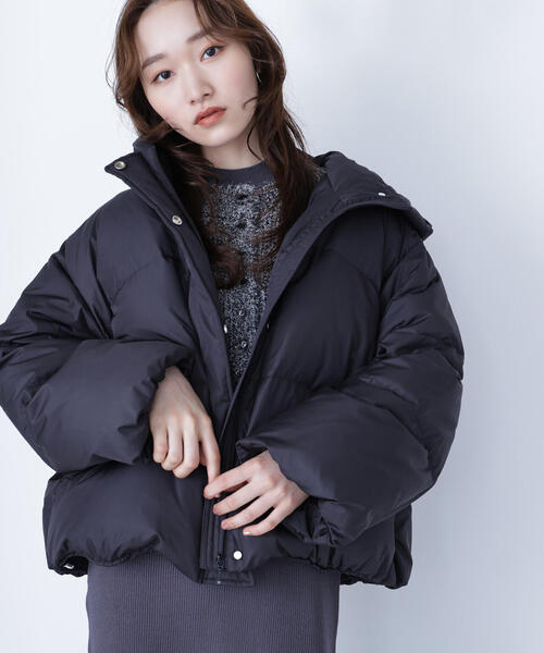 ナチュラルビューティーベーシック　ダウンジャケット ◇ショートフードダウン（ダウンジャケット/コート）｜NATURAL BEAUTY