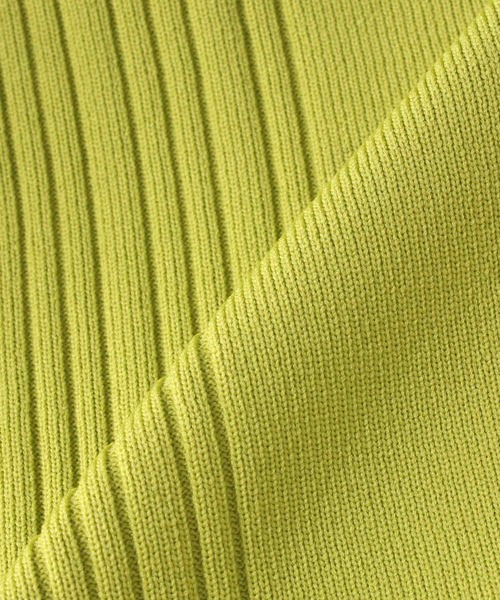 Three Four Time（ｽﾘｰﾌｫｰﾀｲﾑ）の「超軽量編柄ロゴZIPブルゾン（カーディガン/ボレロ・レディース・アイボリー/ブルー/レッド/イエロー・FREE）」の15枚目の写真