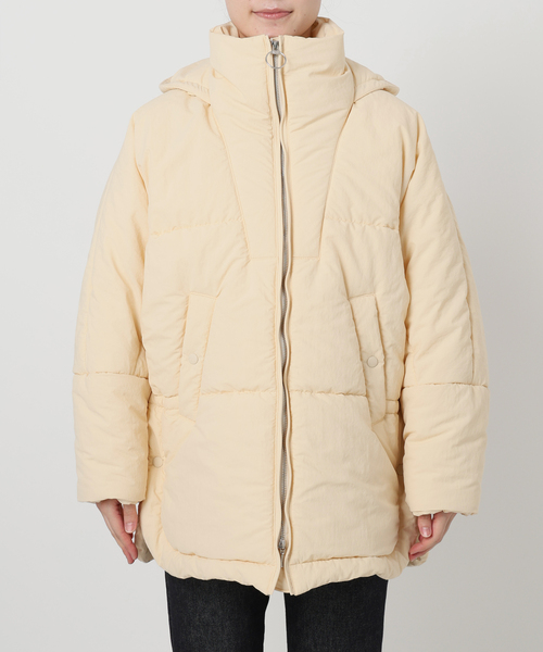 EDIT. FOR LULU（エディットフォールル）の「パデット コート（その他アウター・レディース・イエロー/チャコールグレー・FREE）」の20枚目の写真