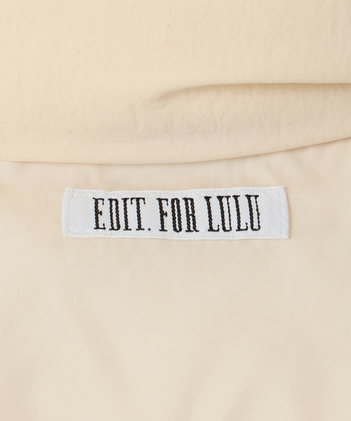 EDIT. FOR LULU（エディットフォールル）の「パデット コート（その他アウター・レディース・イエロー/チャコールグレー・FREE）」の5枚目の写真